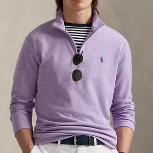 Polo by Ralph Lauren Purple Quarter Zip Sweatshirt| Sz XL